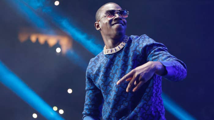 Bobby Shmurda performs at 2021 Made In America festival