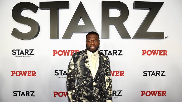 Curtis &quot;50 Cent&quot; Jackson at STARZ Madison Square Garden &quot;Power&quot;