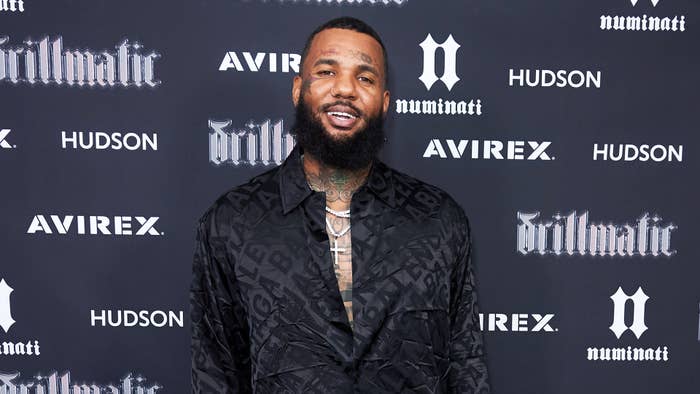 Rapper The Game attends the release of &quot;Drillmatic&quot;