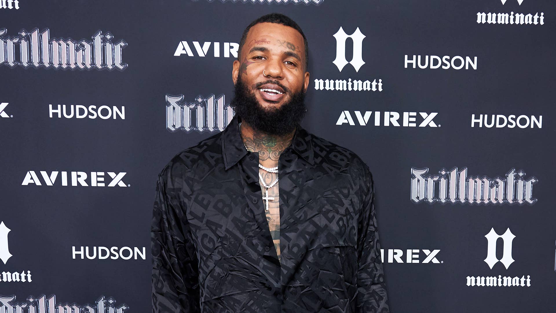 Rapper The Game attends the release of "Drillmatic"