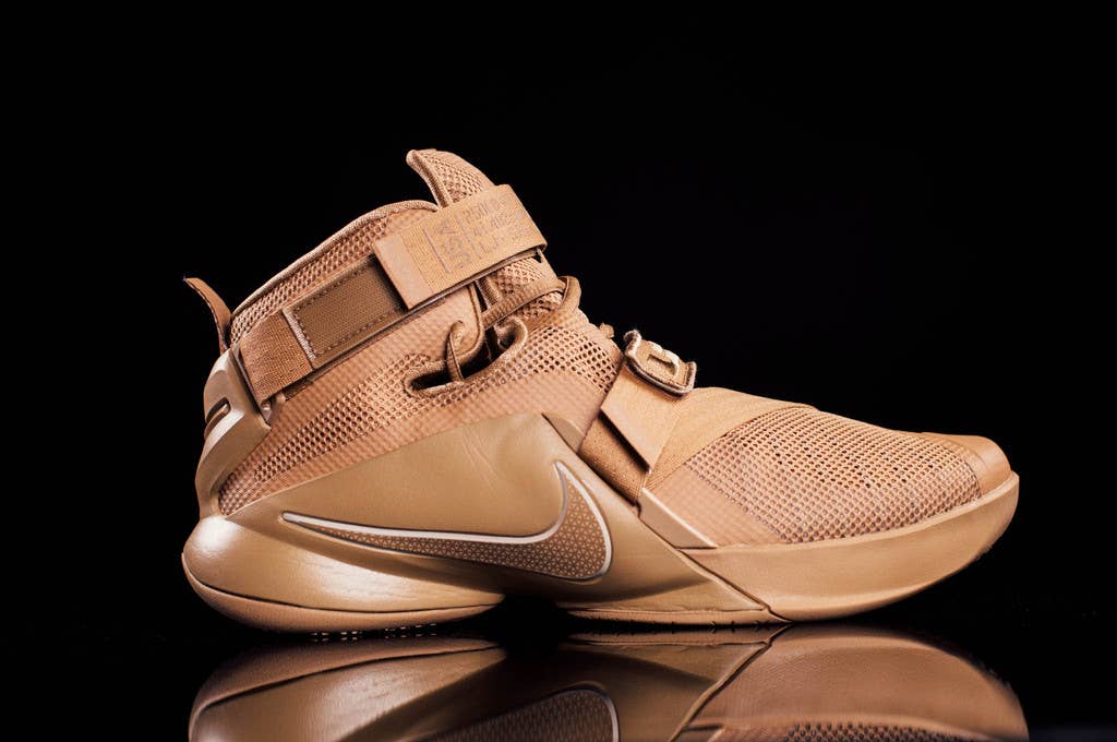 Nike LeBron Soldier 9 "Wheat" 749490 222 (1)