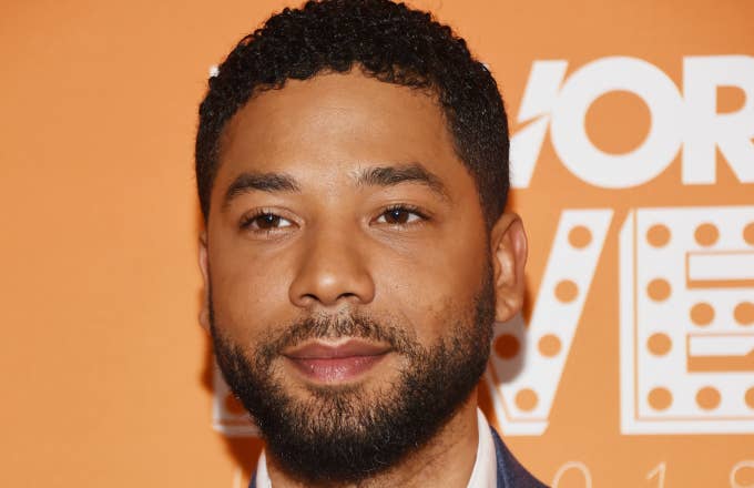 Jussie Smollett arrive at The Trevor Project&#x27;s 2018 TrevorLIVE