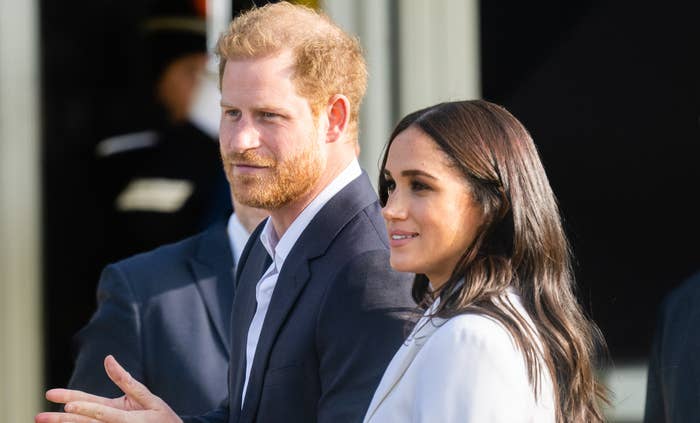 Prince Harry and Meghan Markle visit Queen Elizabeth