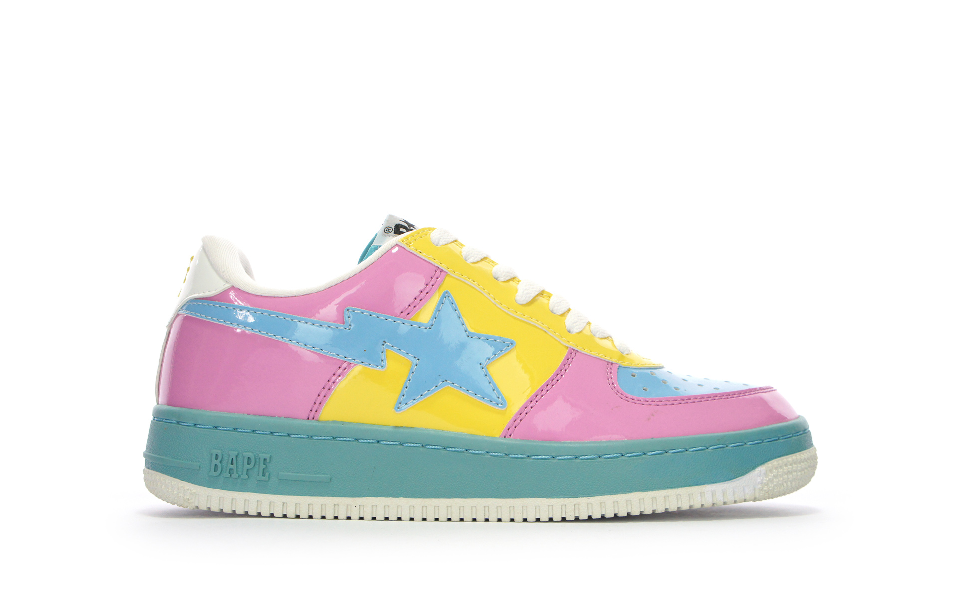 Bape Patent Leather Bapesta