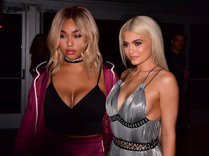Kylie and Jordyn out