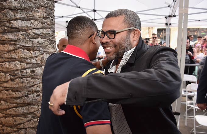 jordan peele martin lawrence hanshake