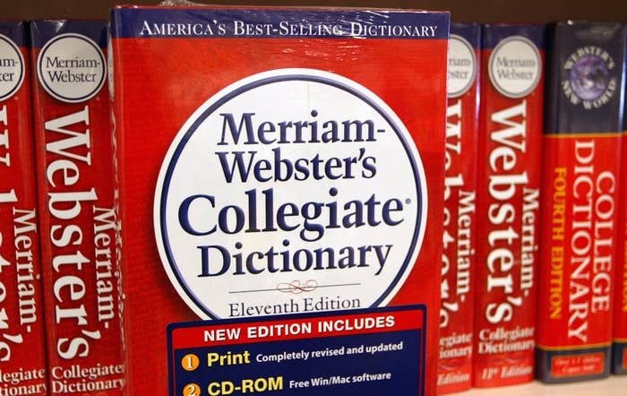 Merriam-Webster&#x27;s collegiate dictionary