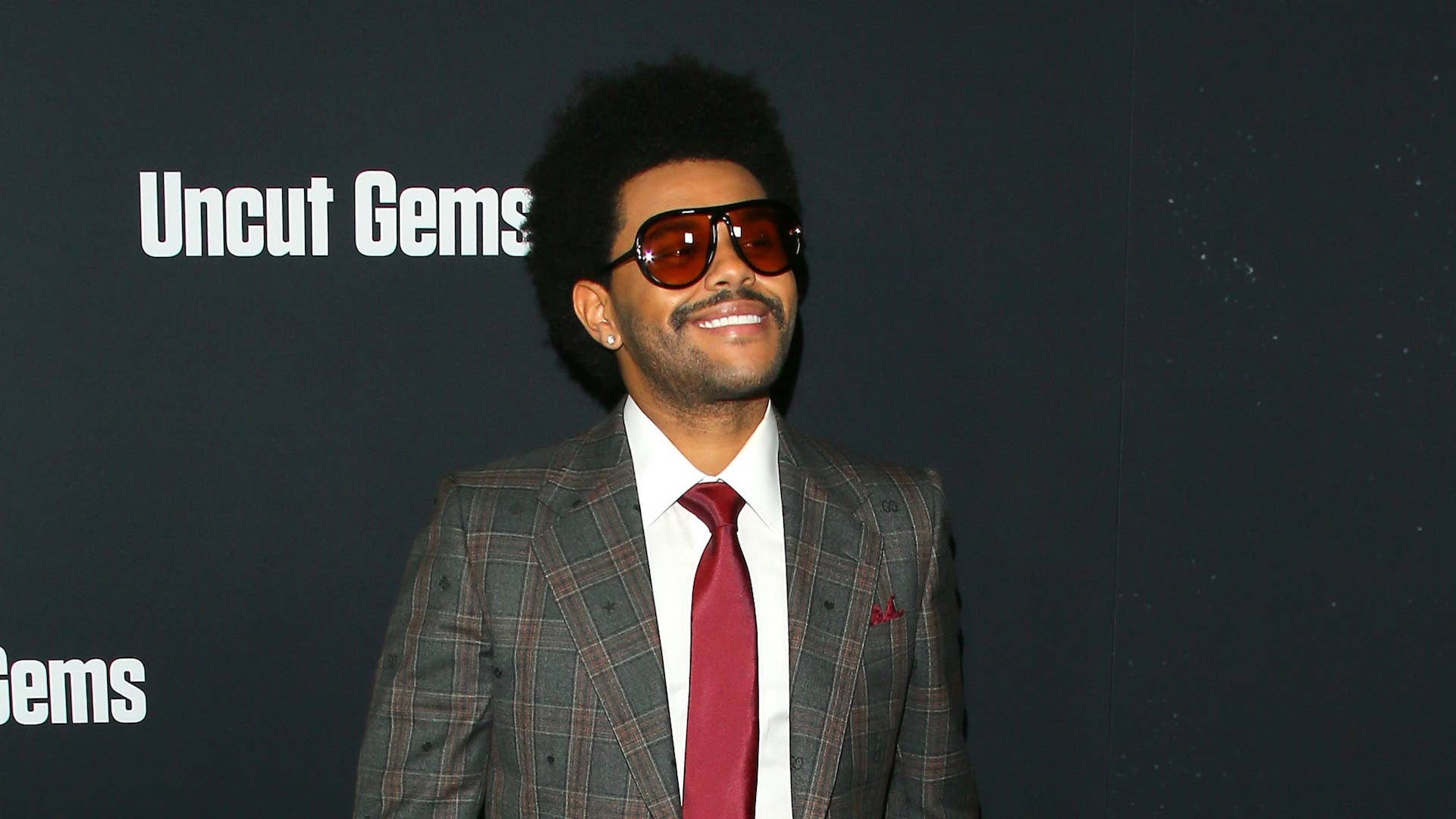The Weeknd attends the premiere of A24's "Uncut Gems."