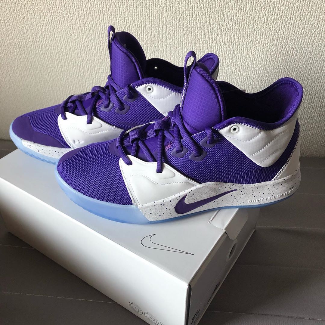 Nike By You PG 3 Field Purple White