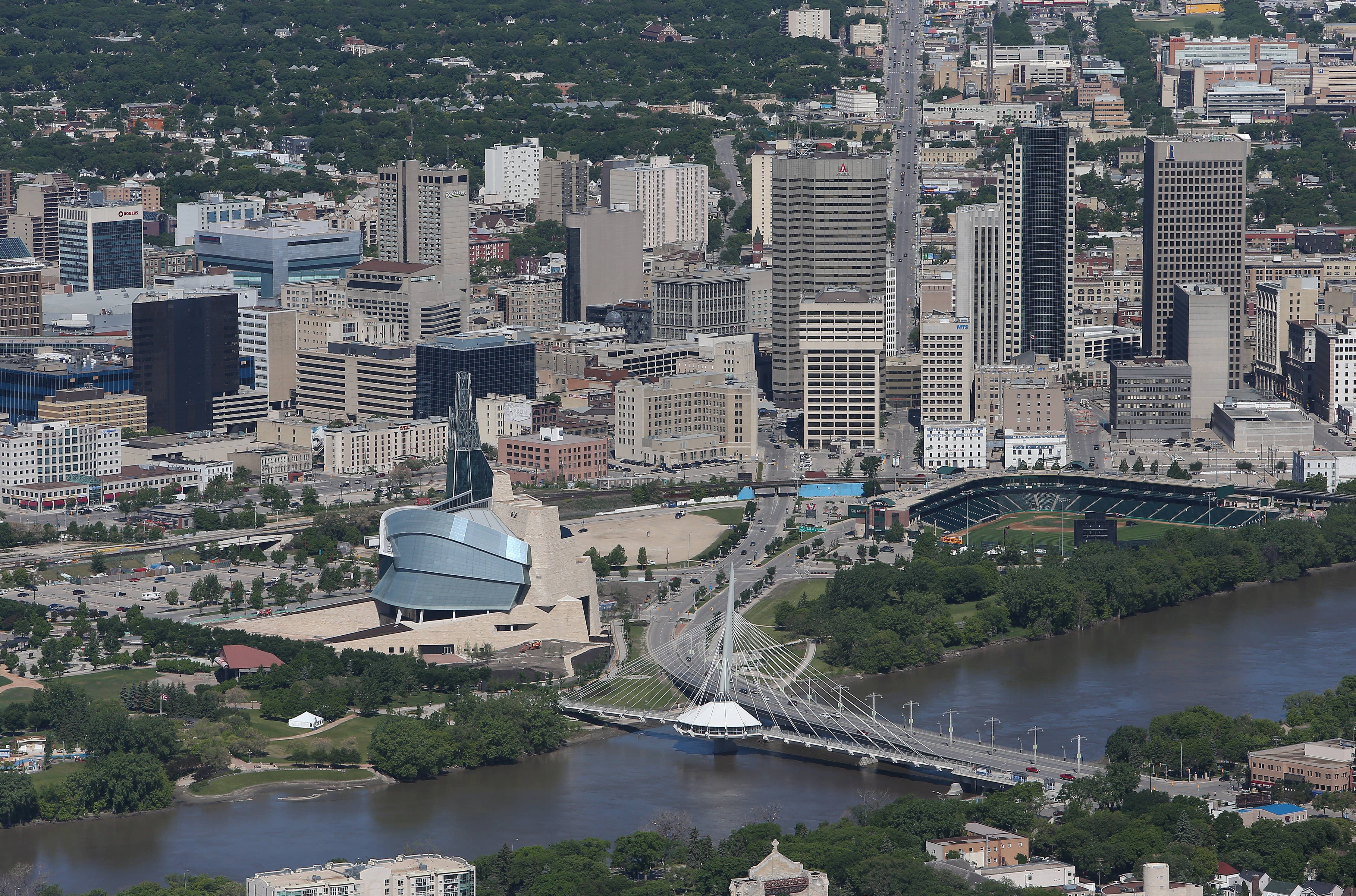 Winnipeg Manitoba skyline