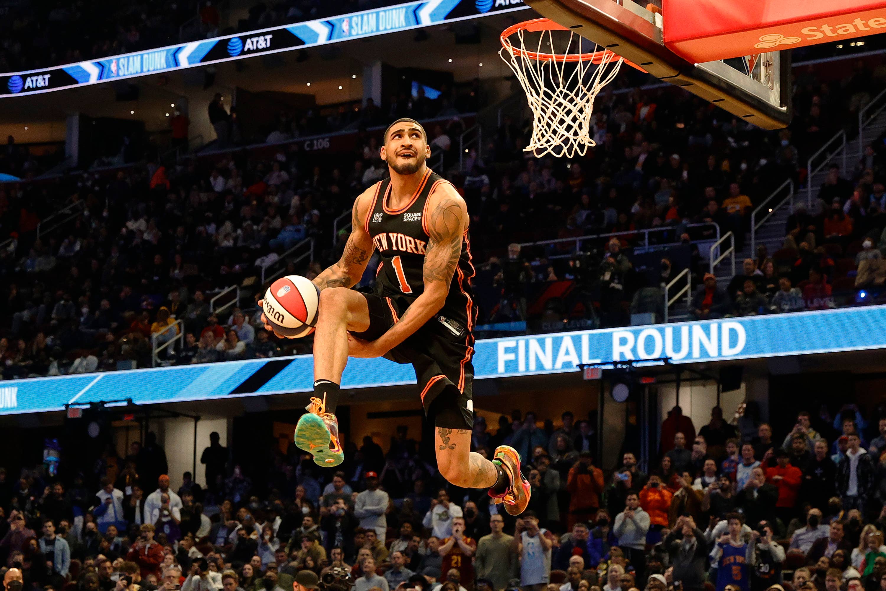 Jalen Green - Houston Rockets - 2022 AT&T Slam Dunk - Event Worn City  Edition Jersey