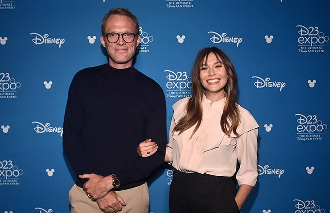 Paul Bettany and Elizabeth Olsen