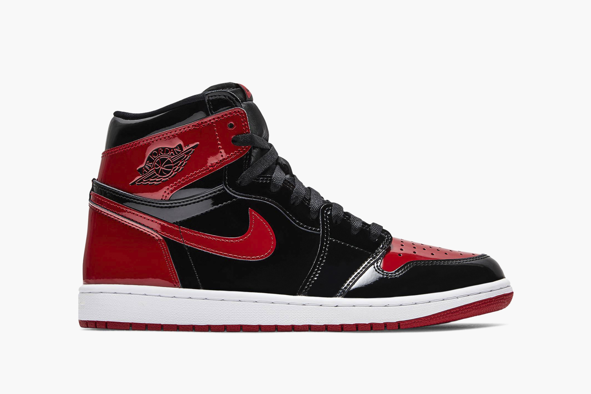 Patent on sale leather jordans