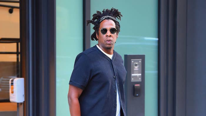 Jay Z is seen on September 18, 2020 in New York City