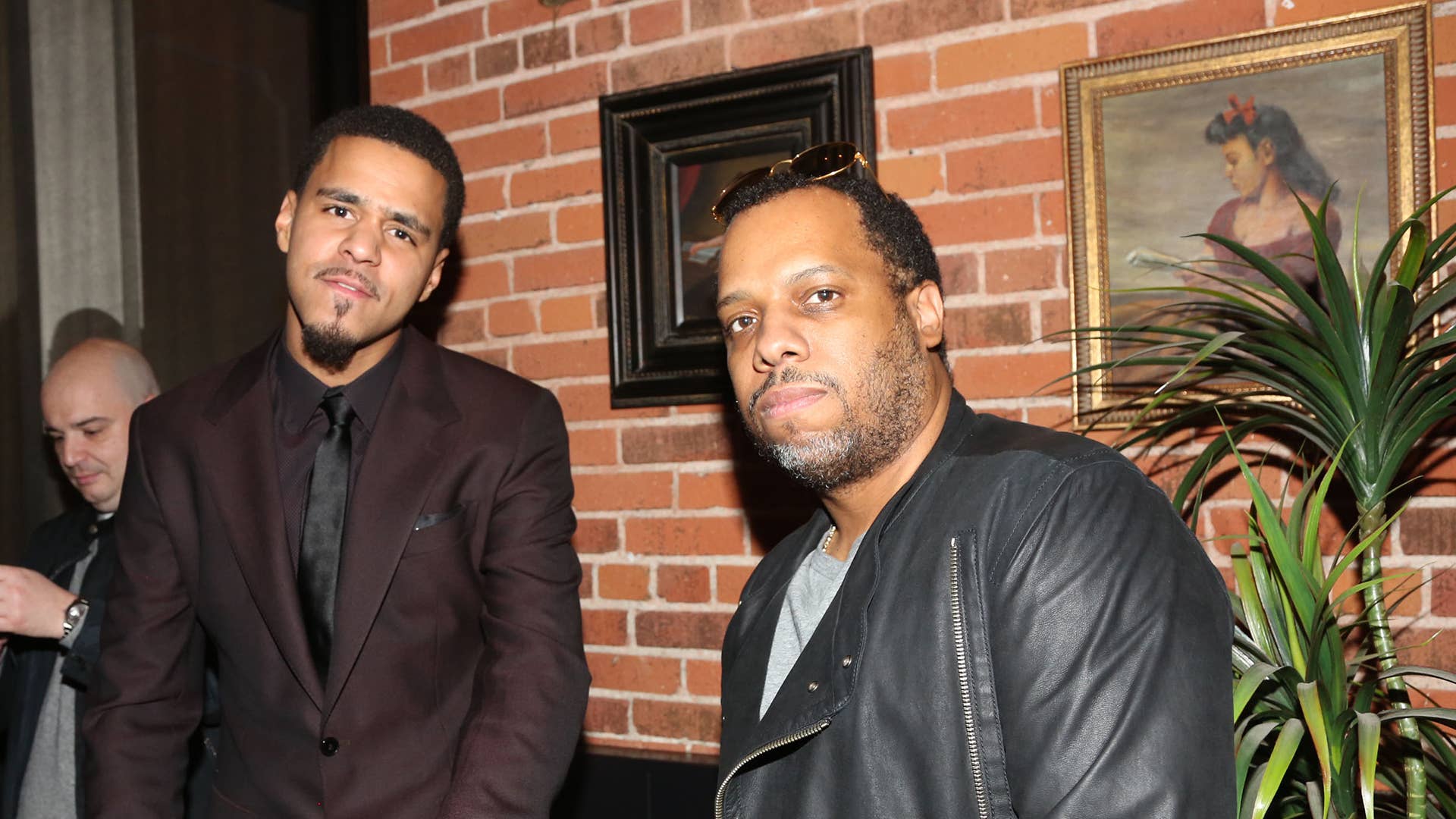 J. Cole and No I.D. attend Vibe Magazine's 2nd Annual pre grammy impact awards