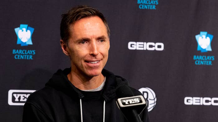 Steve Nash Brooklyn Nets Coach