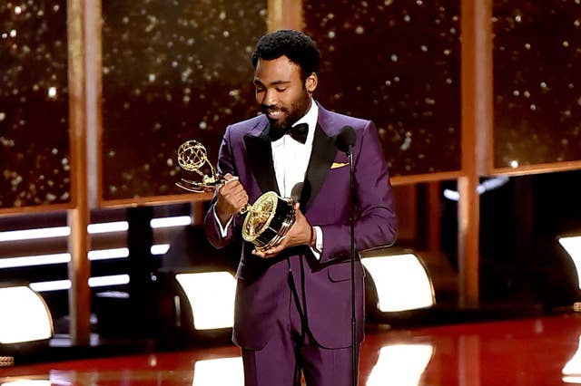 Donald Glover accepts the Outstanding Directing for a Comedy Series Emmy for &#x27;Atlanta&#x27;