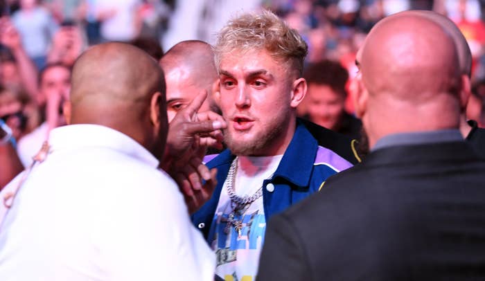 Jake Paul and Daniel Cormier