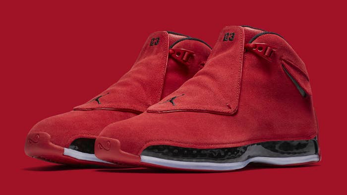 Air Jordan 18 XVIII Toro Gym Red Release Date AA2494 601 Main