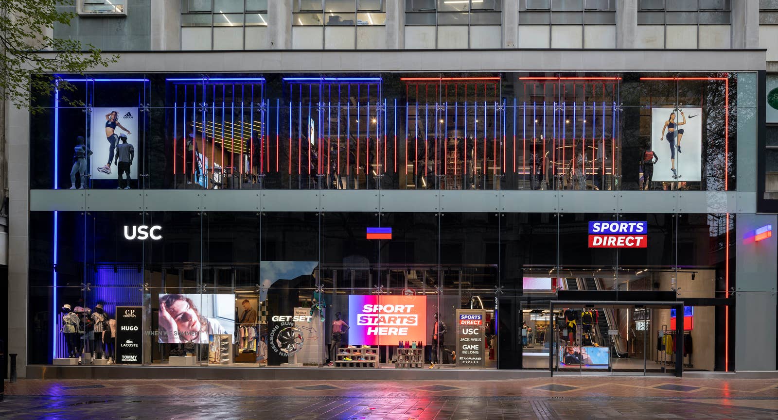 sports direct store opening in birmingham