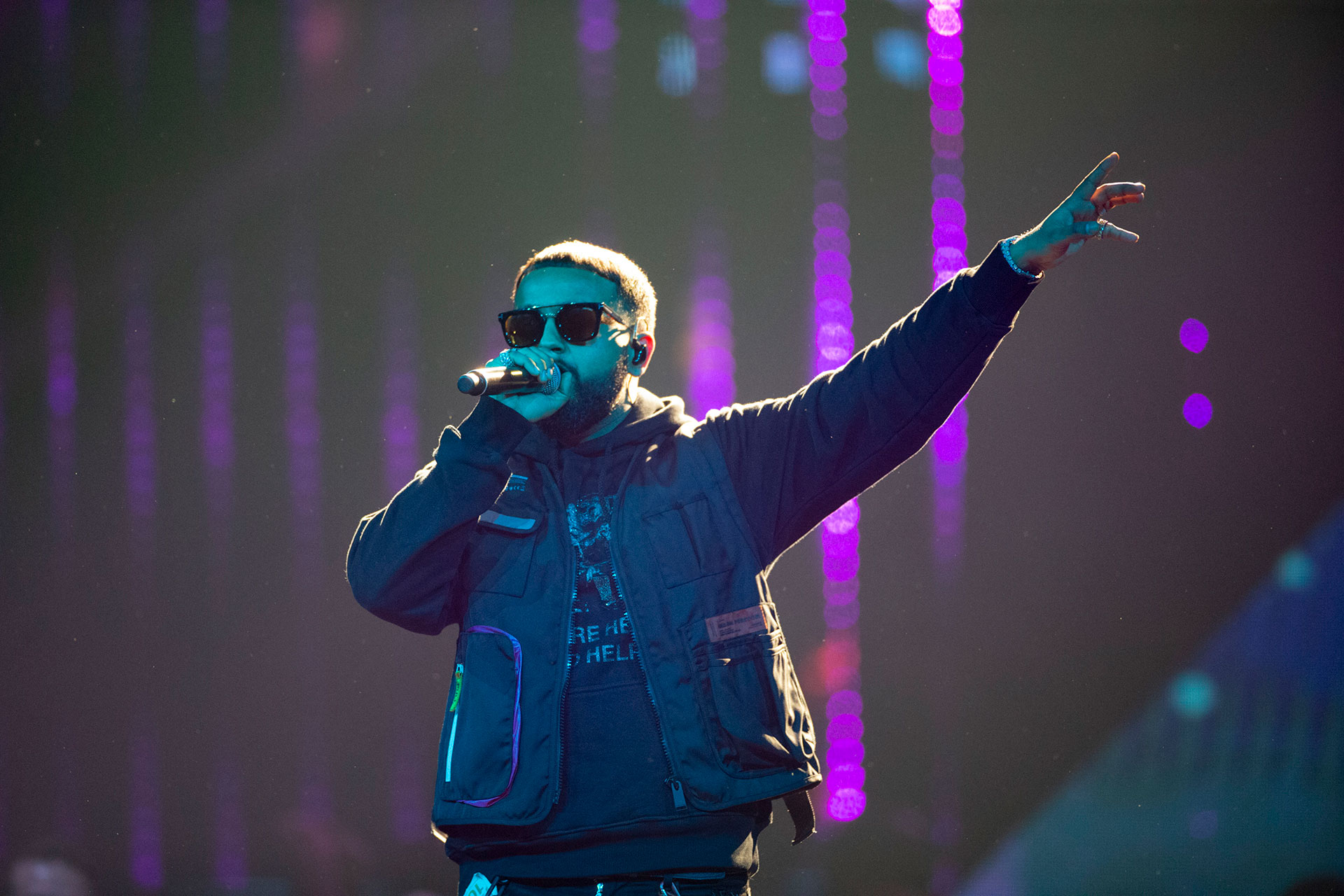 Nav performs at the 2019 Juno Awards