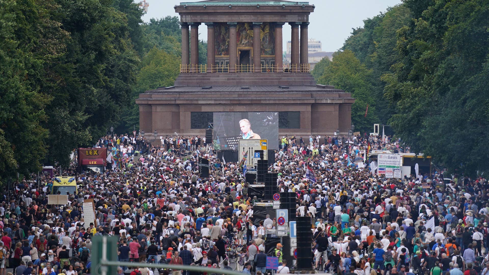 Berlin protest