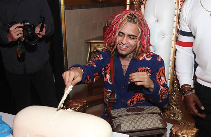 This is a photo of Lil Pump.