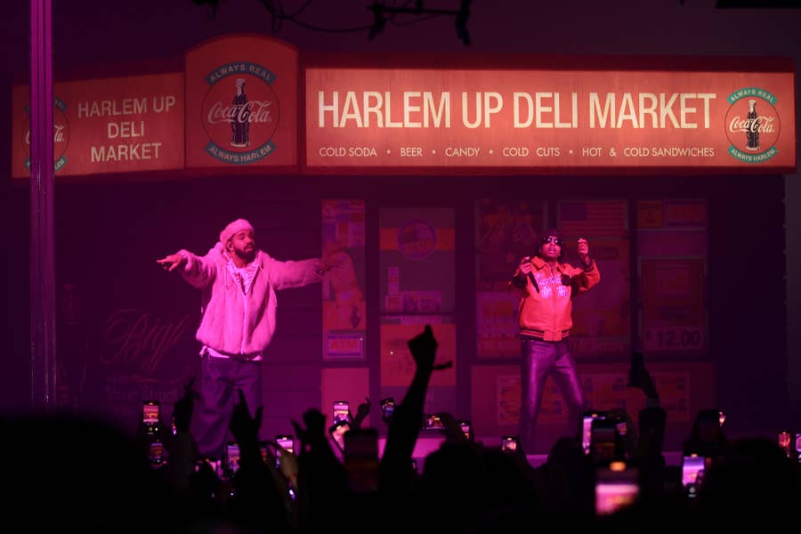 Drake Re-Creates Apollo Theater Performance at Super Bowl Party