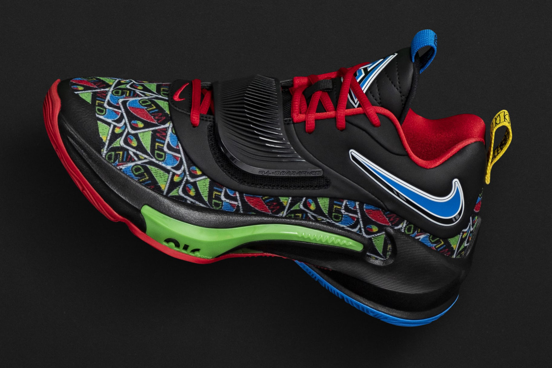 UNO x Nike Zoom Freak 3 Black Colorway