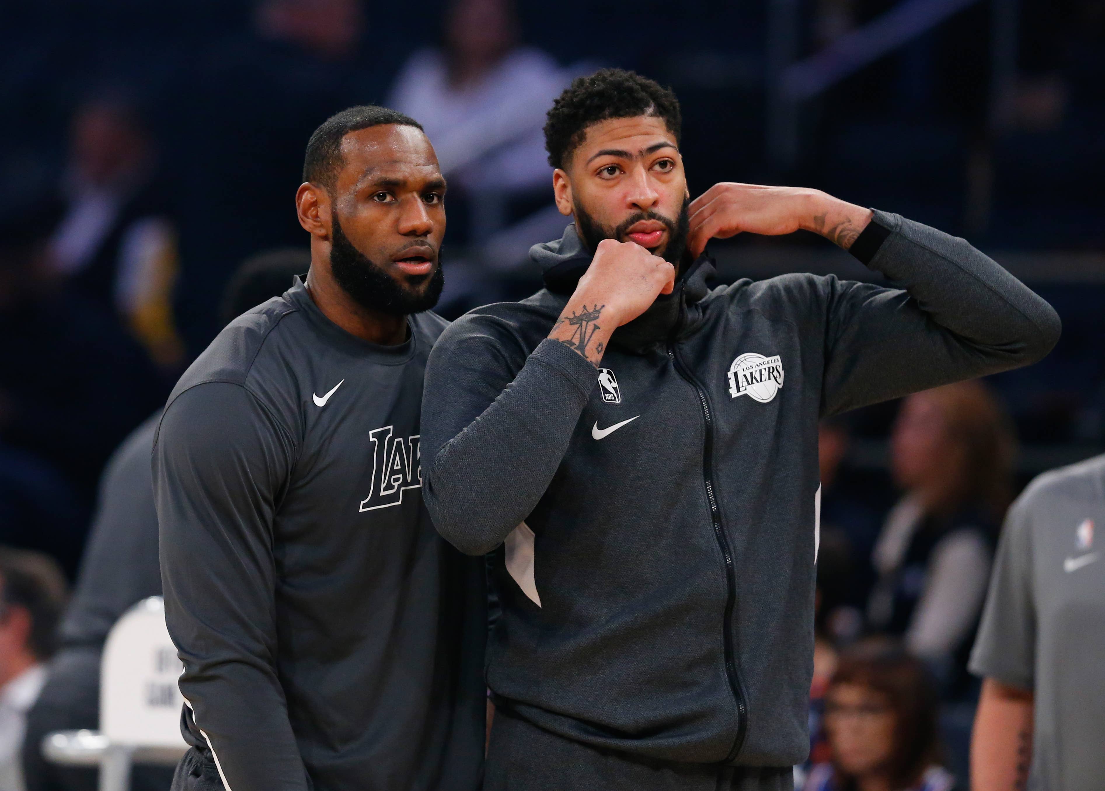 LeBron James And Anthony Davis Are Hyped After Lakers Reveal