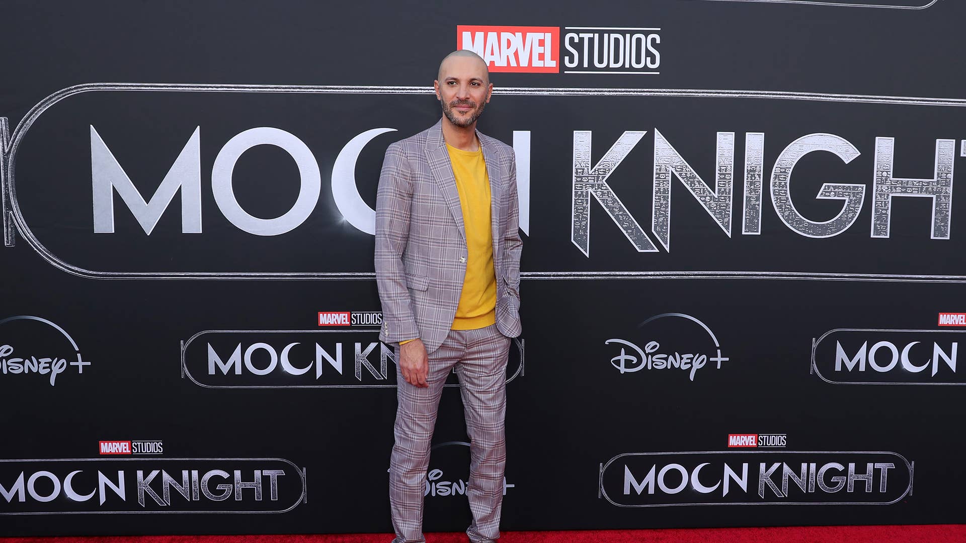 'Moon Knight' director Mohamed Diab at the premiere for the Disney+ series