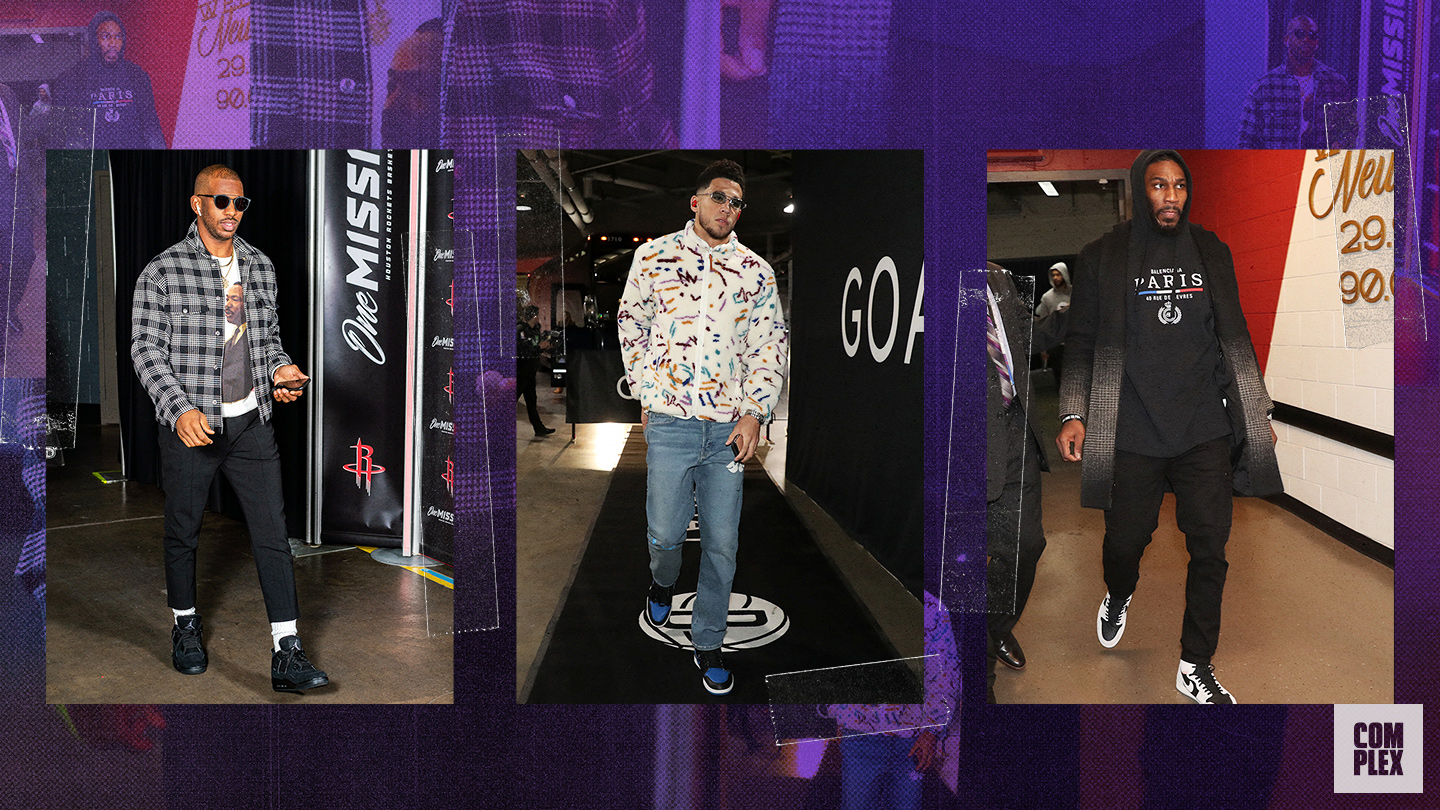 The best dressed player from each team in the NBA bubble