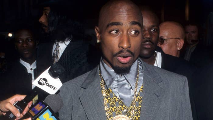 Tupac Shakur at the 1996 VMAs