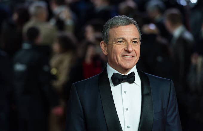 Robert Iger arrives for the European film premiere of 'Star Wars: The Last Jedi.'