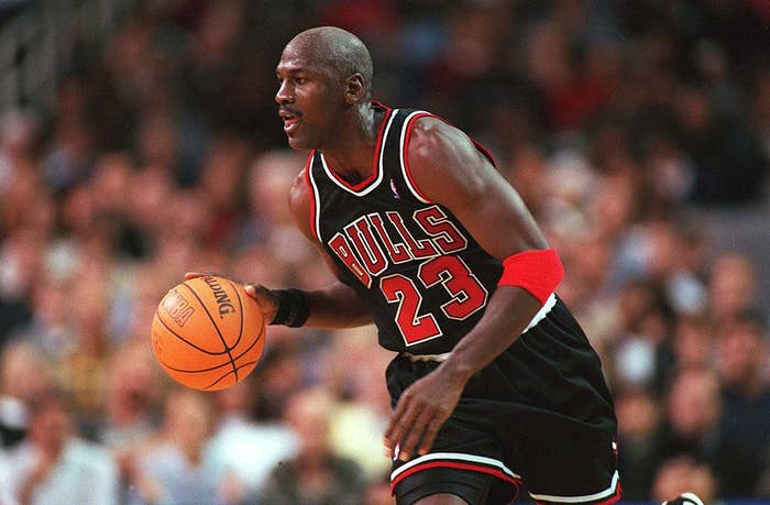 Michael Jordan Bulls 1997 1998 Black Alternate
