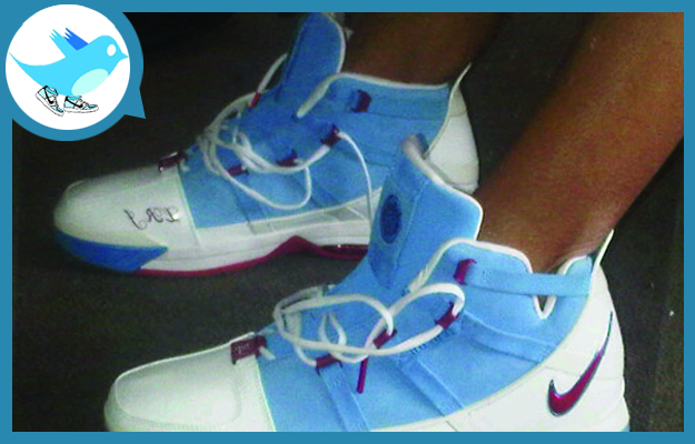 An Official Look at the 'Houston Oilers' Nike Zoom LeBron 3