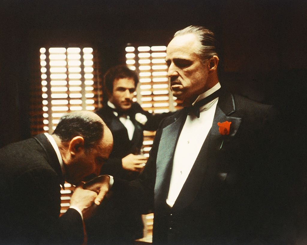 Marlon Brando as Don Corleone in The Godfather