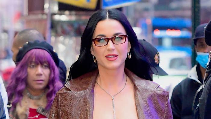 Singer Katy Perry is seen outside &quot;Good Morning America&quot;