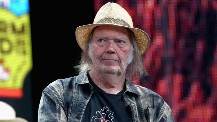 Neil Young wants his music off Spotify