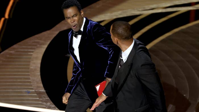 Chris Rock and Will Smith at the Oscars