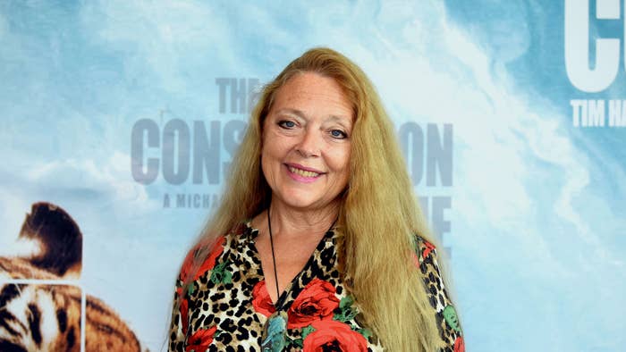 Carole Baskin attends the Los Angeles theatrical premiere of &quot;The Conservation Game&quot;