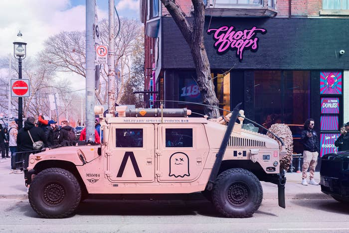 Ghost Drops storefront in Toronto