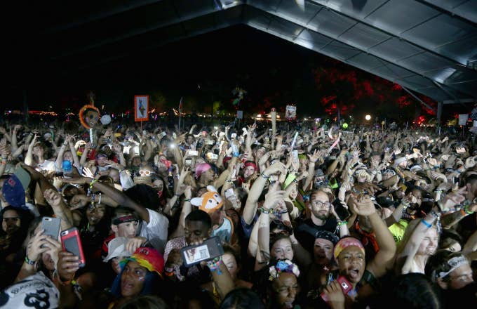 A general view of the atmosphere during day three of the Bonnaroo Music And Arts Festival