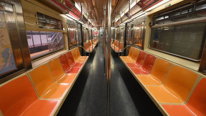Photograph of New York City subway