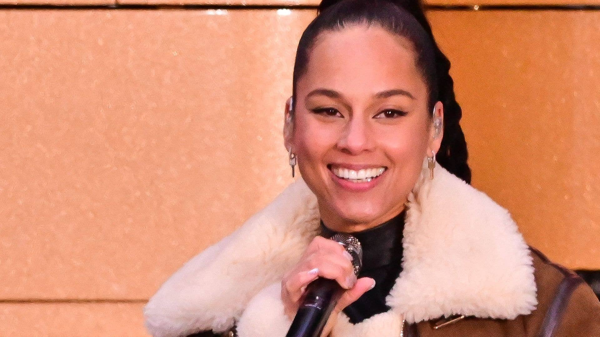 Alicia Keys performs on NBC's 'Today' show at Rockefeller Center