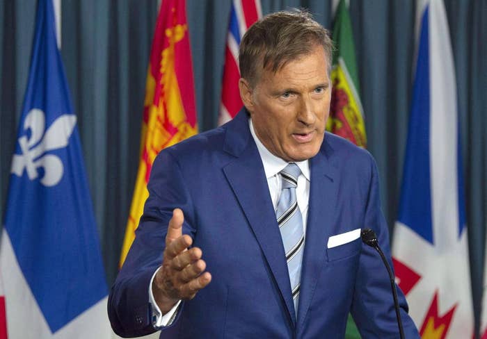 Maxime Bernier Launches &#x27;The People&#x27;s Party of Canada&#x27;
