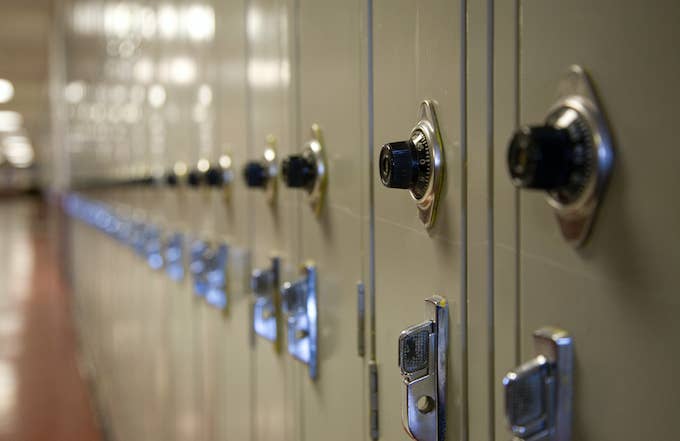 School lockers