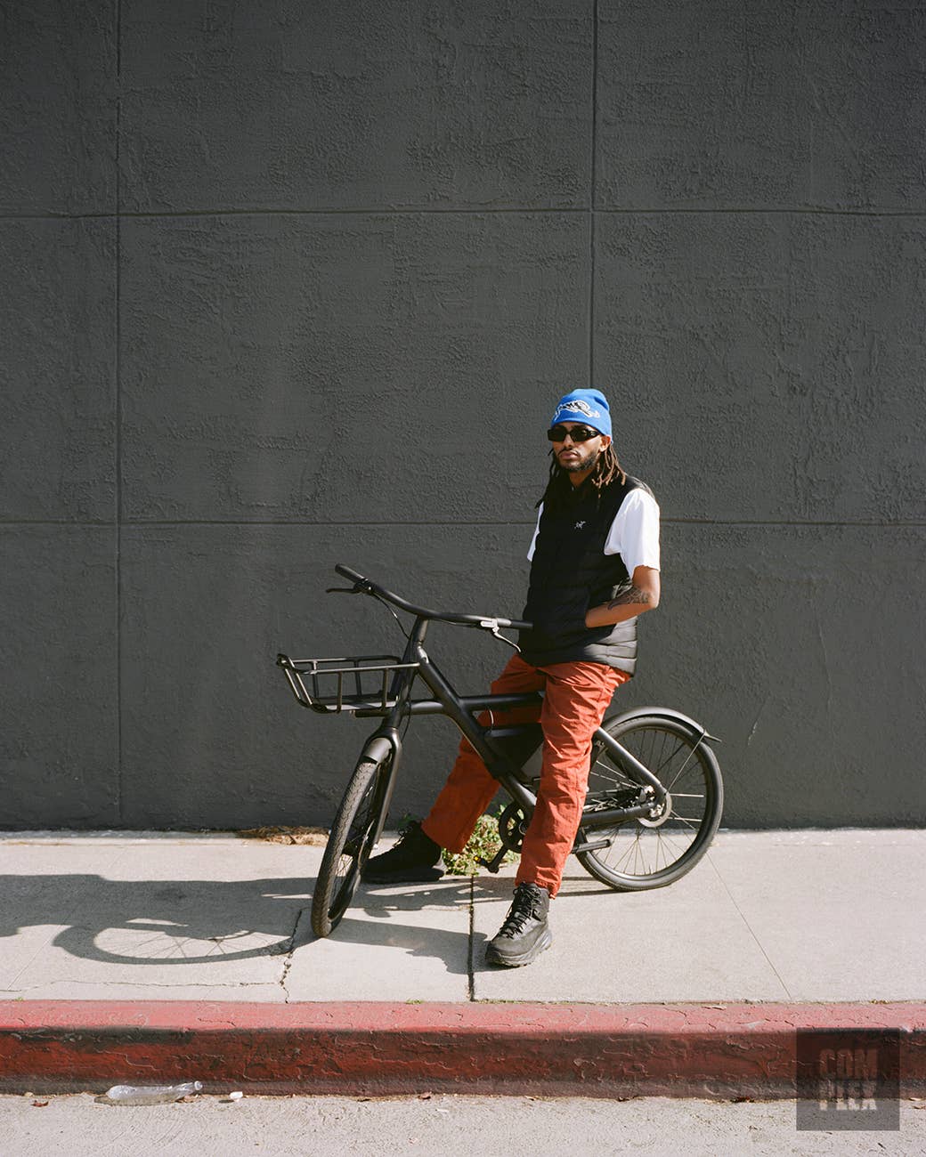 Aminé poses for his Complex interview