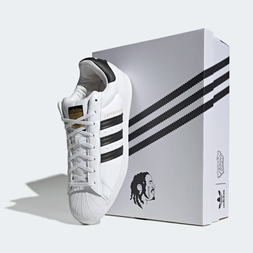 Kerwin Frost&#x27;s Adidas Superstuffed and its box