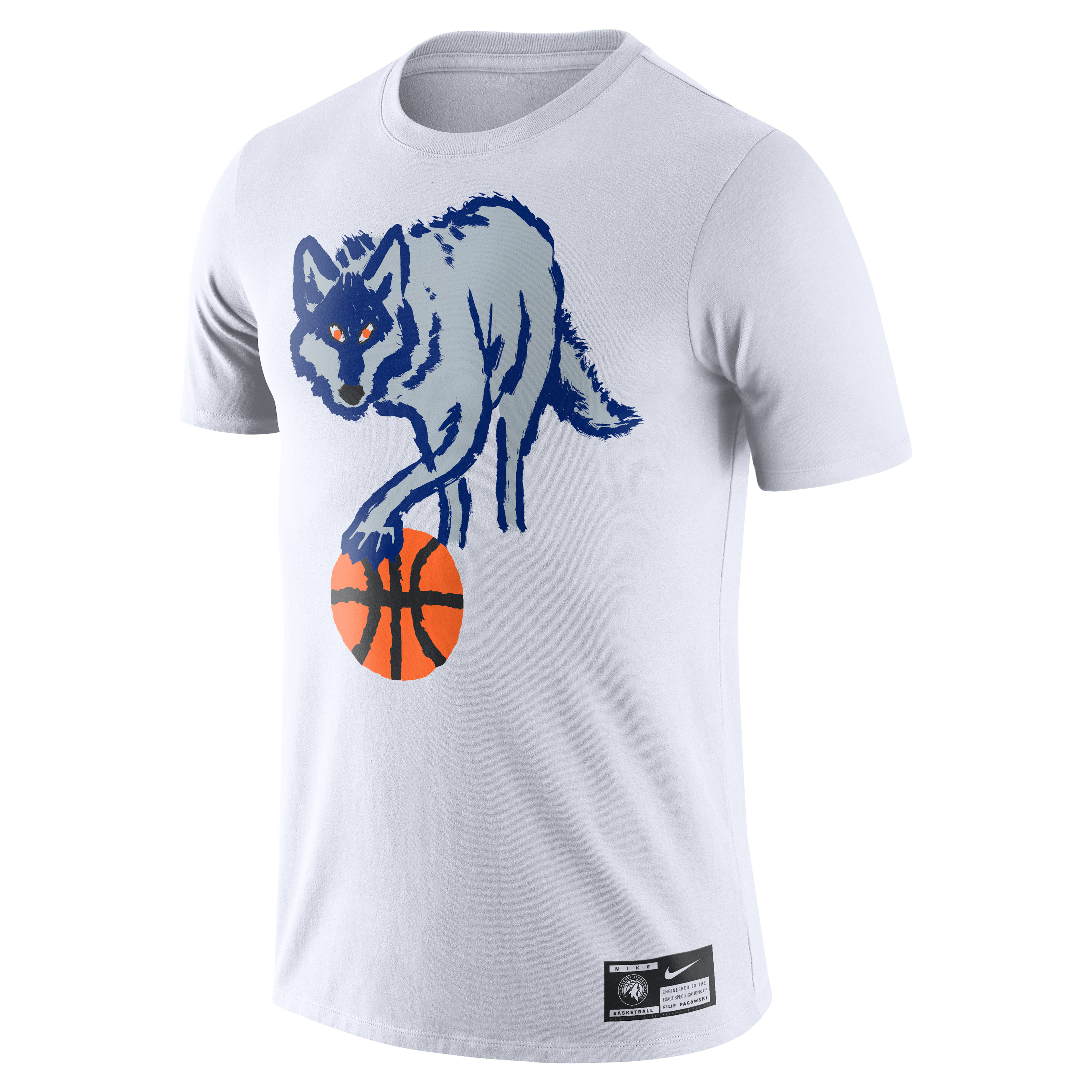 Filip Pagowski Nike T shirt &#x27;Minnesota Timberwolves&#x27;